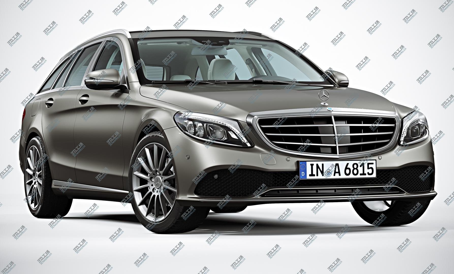 images/goods_img/202104092/2019 Mercedes-Benz C-Class Estate 3D model/1.jpg